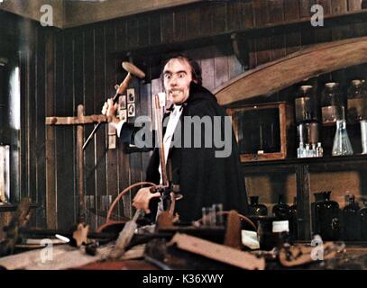 Ich Monster Christopher Lee Datum: 1971 Stockfoto