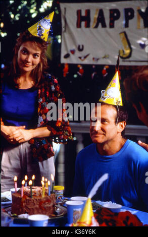 JACK DIANE LANE UND ROBIN WILLIAMS EIN HOLLYWOOD BILD Datum: 1996 Stockfoto