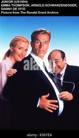 JUNIOR, ARNOLD SCHWARZENEGGER, Emma Thompson, DANNY DE VITO Datum: 1994 Stockfoto