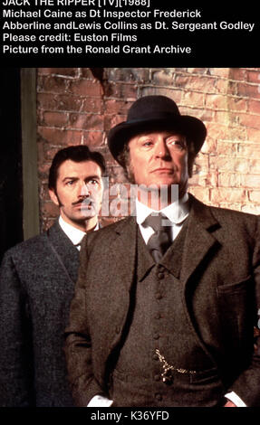 JACK THE RIPPER Michael Caine, Lewis Collins Stockfoto