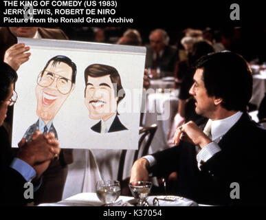 Der KÖNIG DER KOMÖDIE Jerry Lewis, ROBERT DE NIRO Datum: 1983 Stockfoto