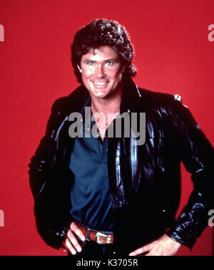 KNIGHT RIDER DAVID HASSELHOFF Stockfoto