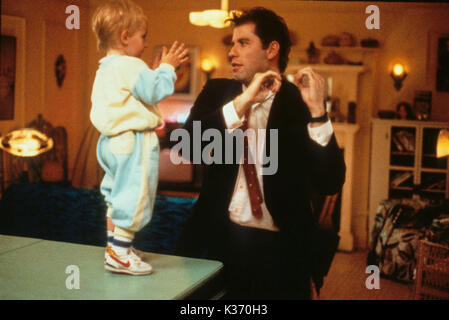 SCHAU, WER SPRICHT (US 1989) COLUMBIA TRI STAR JOHN TRAVOLTA LOOK WHO'S TALKING (US 1989) COLUMBIA TRI STAR JOHN TRAVOLTA Datum: 1989 Stockfoto