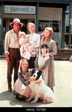 LITTLE HOUSE ON THE PRAIRIE BITTE QUELLE: NBC TV Stockfoto