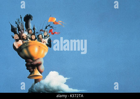 MONTY PYTHON UND DER HEILIGE GRAL Datum: 1975 Stockfoto