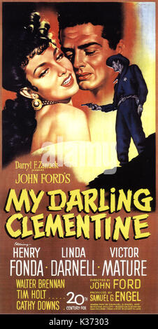 MY DARLING CLEMENTINE Datum: 1946 Stockfoto