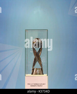 Kolkata, Indien. 01 Sep, 2017. Eröffnungsfeier unter 17 FIFA WM-Pokal am 01 September, 2017 in Kalkutta in Indien. Credit: Sanjay Purkait/Pacific Press/Alamy leben Nachrichten Stockfoto