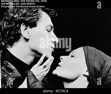 MACBETH IAN MCKELLEN, Judi Dench Stockfoto