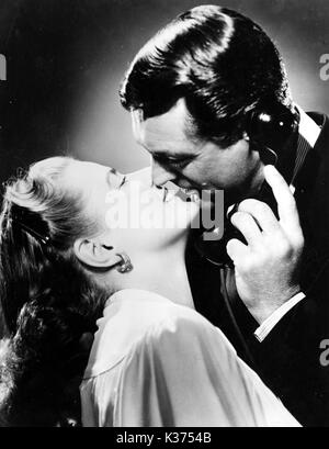 Berüchtigt Ingrid Bergman und Cary Grant Stockfoto