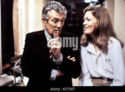 NETWORK PETER FINCH, Faye Dunaway Datum: 1976 Stockfoto