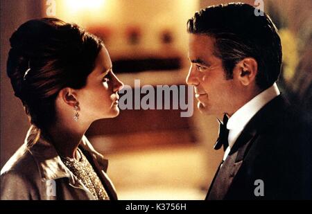 OCEAN'S ELEVEN (USA 2001) Julia Roberts, GEORGE CLOONEY Datum: 2001 Stockfoto