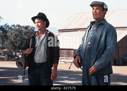 Von Mäusen und Menschen Gary Sinise, JOHN MALKOVICH Datum: 1992 Stockfoto