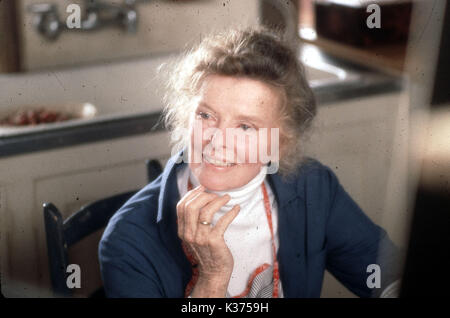 ON GOLDEN POND Katharine Hepburn Datum: 1981 Stockfoto