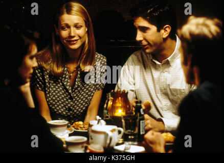 Die PALLBEARER MIRAMAX FILMS GWYNETH PALTROW, DAVID SCWIMMER Kaffee Datum: 1996 Stockfoto