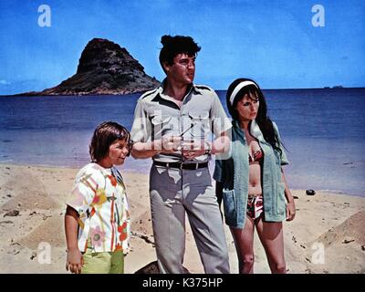 Paradies im hawaiianischen Stil DONNA BUTTERWORTH, ELVIS PRESLEY UND MARIANNA HILL Datum: 1966 Stockfoto