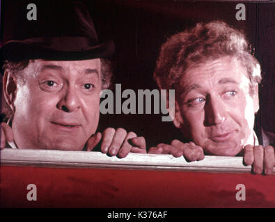 DIE HERSTELLER MGM ZERO MOSTEL, GENE WILDER DIE HERSTELLER MGM ZERO MOSTEL, GENE WILDER Datum: 1968 Stockfoto