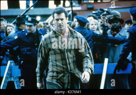 RANSOM-TOUCHSTONE-BILDER MEL GIBSON RANSOM-TOUCHSTONE-BILDER MEL GIBSON Datum: 1996 Stockfoto