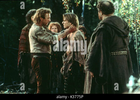 ROBIN HOOD: Prince of Thieves MORGAN CREEK/WARNER BROS Kevin Costner, CHRISTIAN SLATER Datum: 1991 Stockfoto