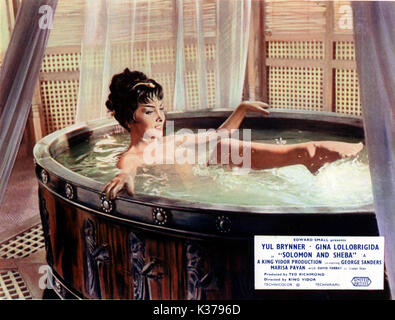 Salomo und 15-04 Gina Lollobrigida Datum: 1959 Stockfoto