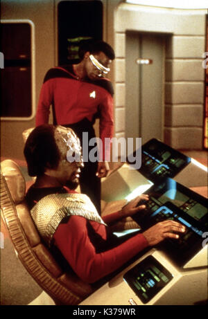 STAR TREK: DIE NÄCHSTE GENERATION Stockfoto