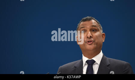 Foto © gutgeschrieben werden Alpha Presse 079965 02/10/2016 Gast Parteitag der Konservativen Partei 2016 Am Birmingham ICC Stockfoto