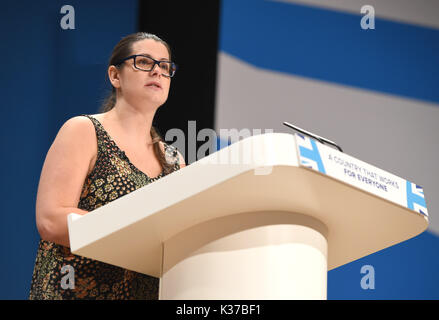 Foto © gutgeschrieben werden Alpha Presse 079965 04/10/2016 Gast Parteitag der Konservativen Partei 2016 Am Birmingham ICC Stockfoto