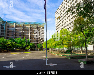 Tokio, Japan, 28. Juni - 2017: Schöne Gebäude in Tokio, Japan, einem der größten Geschäftsviertel in Japan Stockfoto