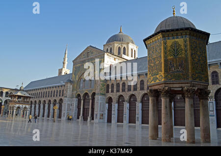 Omaijadenmoschee in Damaskus Syrien Stockfoto