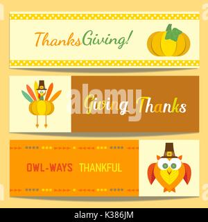 Happy Thanksgiving Day. Stock Vektor