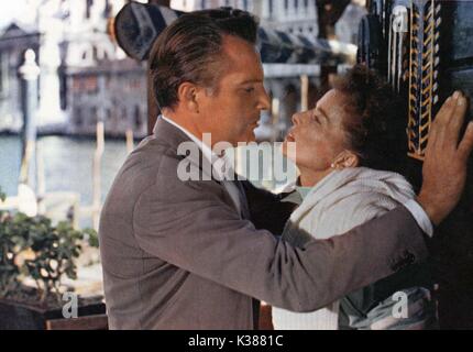 SUMMER MADNESS aka SUMMERTIME ROSSANO BRAZZI, Katharine Hepburn Sommer aka SOMMER WAHNSINN OSSANO BRAZZI, Katharine Hepburn Datum: 1955 Stockfoto