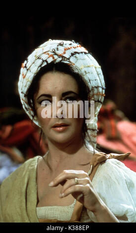 Der WIDERSPENSTIGEN ZÄHMUNG ELIZABETH TAYLOR Datum: 1967 Stockfoto