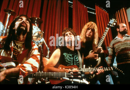 Dies ist SPINAL TAP HARRY SHEARER, MICHAEL McKEAN, Christopher Guest Datum: 1984 Stockfoto