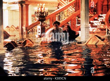 LEONARDO DI CAPRIO, KATE WINSLET, TITANIC, 1997, FILM Stockfoto