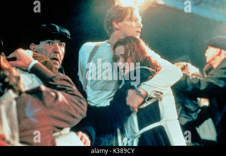 LEONARDO DI CAPRIO, KATE WINSLET, TITANIC, 1997, FILM Stockfoto