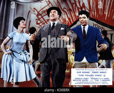 Die JUNGEN CAROLE GREY, ROBERT MORLEY, Cliff Richard Datum: 1961 Stockfoto