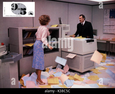 Neun bis fünf Jane Fonda und DABNEY COLEMAN Datum: 1980 Stockfoto