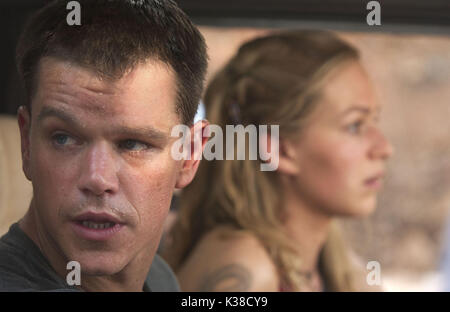 Die Bourne Verschwörung UNIVERSAL PICTURES MATT DAMON, FRANKA POTENTE Datum: 2004 Stockfoto