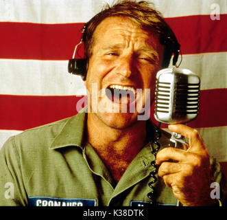GUTEN MORGEN, VIETNAM-TOUCHSTONE-BILDER ROBIN WILLIAMS GUTEN MORGEN, VIETNAM-TOUCHSTONE-BILDER ROBIN WILLIAMS Datum: 1987 Stockfoto