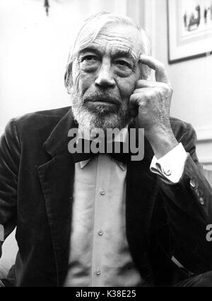 JOHN HUSTON, Regisseur Stockfoto