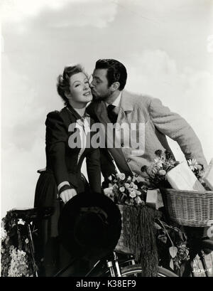 MADAME CURIE GREER GARSON UND WALTER PIDGEON Datum: 1943 Stockfoto