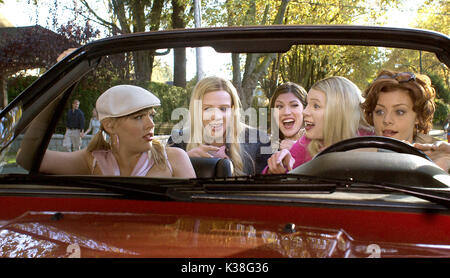 WHITE CHICKS BUSY PHILIPPS, Marlon Wayans, Jennifer Carpenter, Mitte, Shawn Wayans UND JESSICA CAUFFIEL, Regie: KEENAN IVORY WAYANS BETRIFFT: Männer ziehen Frauen fahren Datum: 2004 Stockfoto