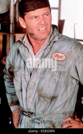 Wenn der Postmann zweimal klingelt Jack Nicholson Datum: 1981 Stockfoto