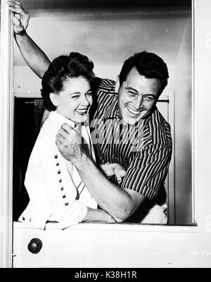 ROCK HUDSON und PHYLLIS GATES Stockfoto