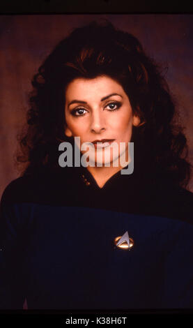 STAR TREK: THE NEXT GENERATION MARINA SIRTIS, als Lieutenant Commander Deanna Troi Stockfoto