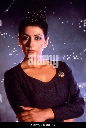 STAR TREK: THE NEXT GENERATION MARINA SIRTIS, als Lieutenant Commander Deanna Troi Stockfoto