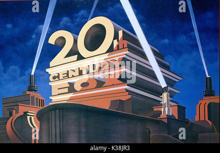 20 TH CENTURY FOX LOGO Stockfoto