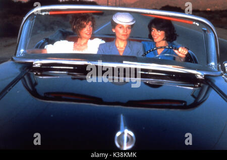 DESERT HEARTS ANDRA AKERS, HELEN SHAVER UND PATRICIA CHARBONNEAU Datum: 1985 Stockfoto