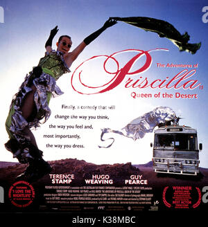 Die Abenteuer von Priscilla, Königin der Wüste POSTER Datum: 1994 Stockfoto