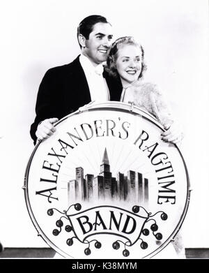 ALEXANDER'S RAGTIME BAND [USA 1938] TYRONE POWER, ALICE FAYE Datum: 1938 Stockfoto