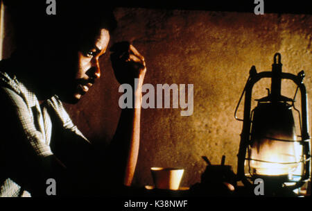 CRY FREEDOM Denzel Washington als Steve Biko Datum: 1987 Stockfoto